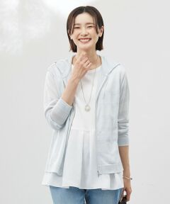 J.PRESS / ジェイプレス パーカー | 【洗える】シアーライトパーカー