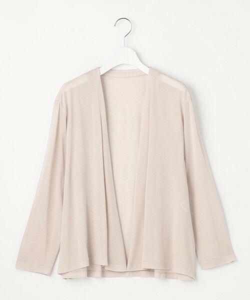 J.PRESS / ジェイプレス カーディガン・ボレロ | 【洗える】ミラノ風天竺シアー カーディガン | 詳細10