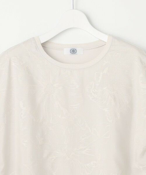 J.PRESS / ジェイプレス カットソー | 【洗える】シアーエンブロイダリー カットソー | 詳細15