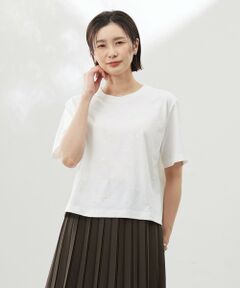 J.PRESS / ジェイプレス カットソー | 【洗える】スパンコール Ｔシャツ