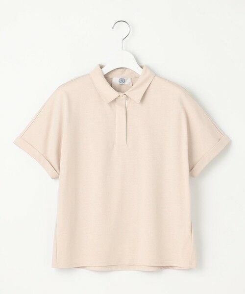 J.PRESS / ジェイプレス カットソー | 【洗える】コットンリネンジャージー ポロ カットソー | 詳細6