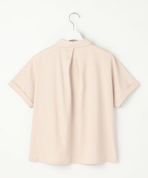 J.PRESS / ジェイプレス カットソー | 【洗える】コットンリネンジャージー ポロ カットソー | 詳細7