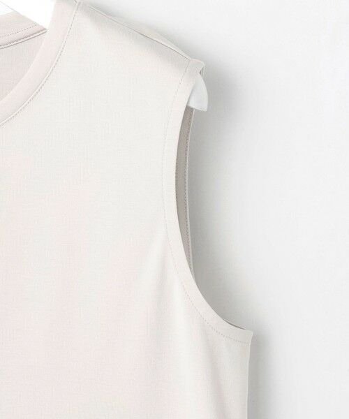 J.PRESS / ジェイプレス タンクトップ | 【人気のため追加・洗える】ノースリーブスムースジャージー レース カットソー | 詳細16