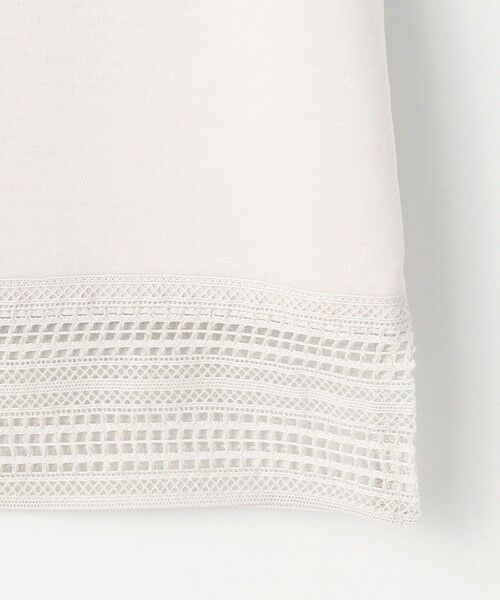 J.PRESS / ジェイプレス タンクトップ | 【人気のため追加・洗える】ノースリーブスムースジャージー レース カットソー | 詳細17