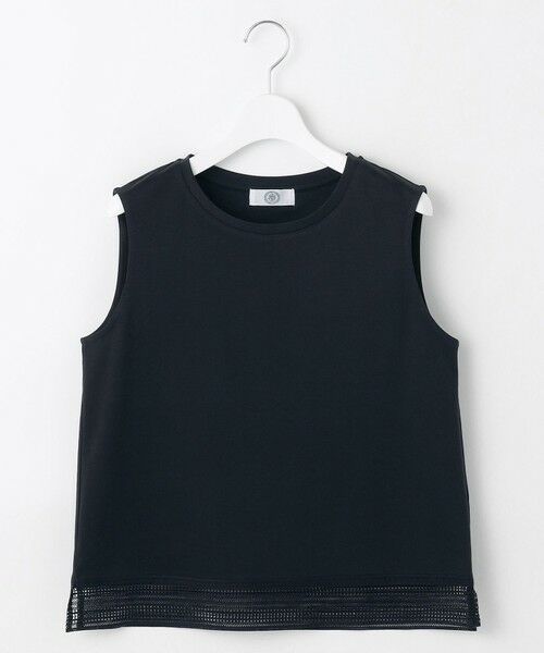 J.PRESS / ジェイプレス タンクトップ | 【人気のため追加・洗える】ノースリーブスムースジャージー レース カットソー | 詳細25
