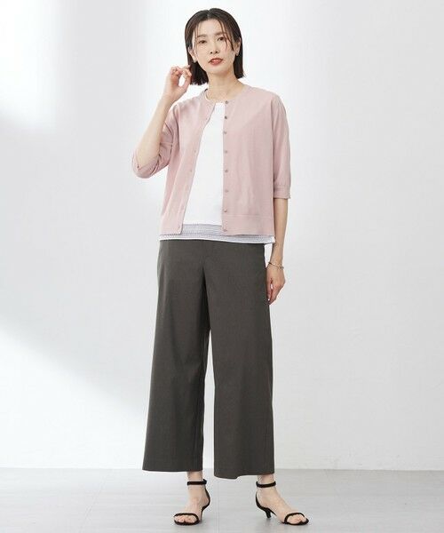 J.PRESS / ジェイプレス カーディガン・ボレロ | 【洗える・抗菌防臭】COTTON ACETATE DRY クルーネック カーディガン | 詳細7