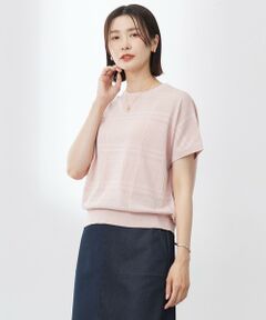 J.PRESS / ジェイプレス ニット・セーター | 【洗える】メッシュ パターン ニット