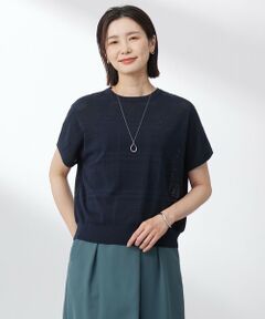 J.PRESS / ジェイプレス ニット・セーター | 【洗える】メッシュ パターン ニット