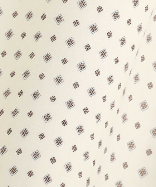 J.PRESS / ジェイプレス ロング・マキシ丈ワンピース | 【洗える】ジオメトリックプリント ワンピース | 詳細4