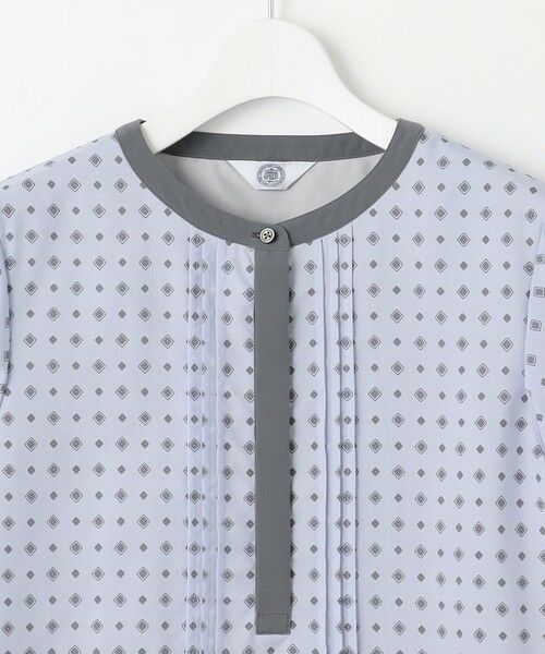 J.PRESS / ジェイプレス ロング・マキシ丈ワンピース | 【洗える】ジオメトリックプリント ワンピース | 詳細10