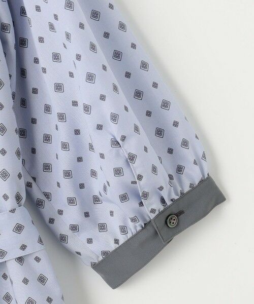 J.PRESS / ジェイプレス ロング・マキシ丈ワンピース | 【洗える】ジオメトリックプリント ワンピース | 詳細12