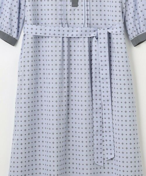 J.PRESS / ジェイプレス ロング・マキシ丈ワンピース | 【洗える】ジオメトリックプリント ワンピース | 詳細13