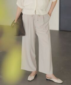 J.PRESS / ジェイプレス その他パンツ | 【洗える・接触冷感・吸水速乾】Lightジョーゼット ワイド パンツ