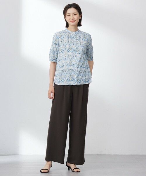 J.PRESS / ジェイプレス その他パンツ | 【洗える・接触冷感・吸水速乾】Lightジョーゼット ワイド パンツ | 詳細20