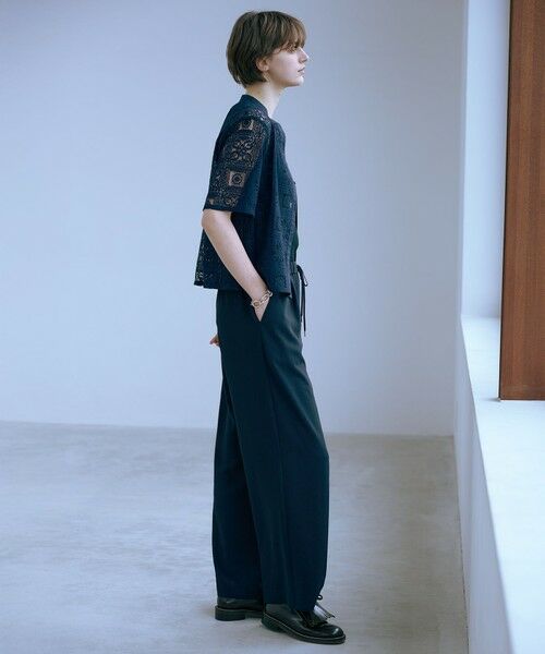 J.PRESS / ジェイプレス その他パンツ | 【洗える・接触冷感・吸水速乾】Lightジョーゼット ワイド パンツ | 詳細26