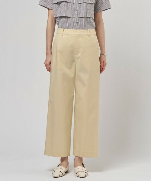 J.PRESS / ジェイプレス その他パンツ | 【セットアップ対応・洗える・撥水】コットンFITTY ストレート パンツ（イエロー系）