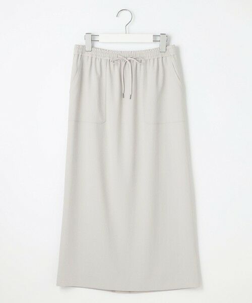 J.PRESS / ジェイプレス ミニ・ひざ丈スカート | 【WEB限定カラーあり・洗える・接触冷感・吸水速乾】Lightジョーゼット ナロー スカート | 詳細4