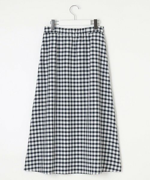 J.PRESS / ジェイプレス ミニ・ひざ丈スカート | 【洗える】アセVisギンガム フレアー スカート | 詳細14