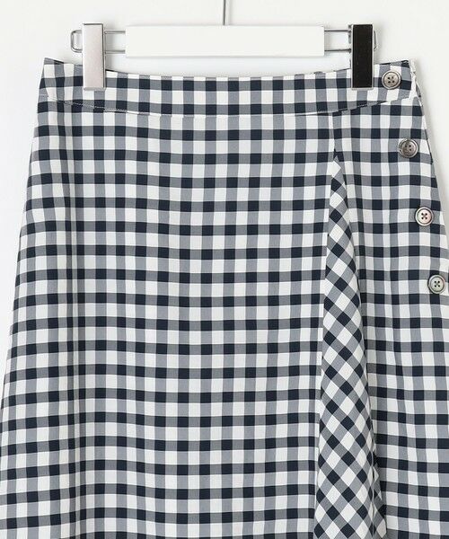 J.PRESS / ジェイプレス ミニ・ひざ丈スカート | 【洗える】アセVisギンガム フレアー スカート | 詳細15
