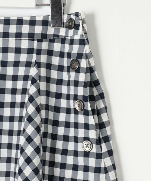 J.PRESS / ジェイプレス ミニ・ひざ丈スカート | 【洗える】アセVisギンガム フレアー スカート | 詳細17