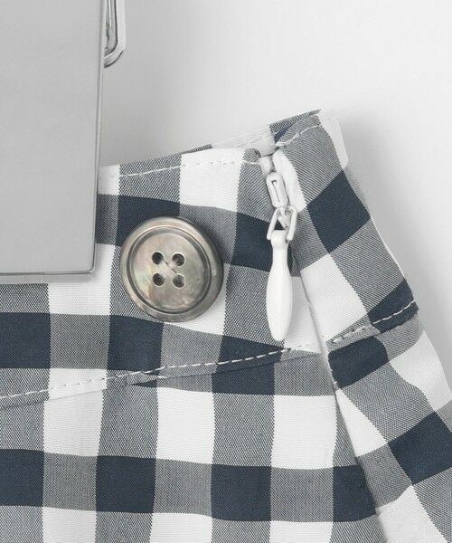 J.PRESS / ジェイプレス ミニ・ひざ丈スカート | 【洗える】アセVisギンガム フレアー スカート | 詳細19