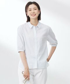 J.PRESS / ジェイプレス シャツ・ブラウス | 【洗える】BEZ 空羽ストライプ シャツ ブラウス