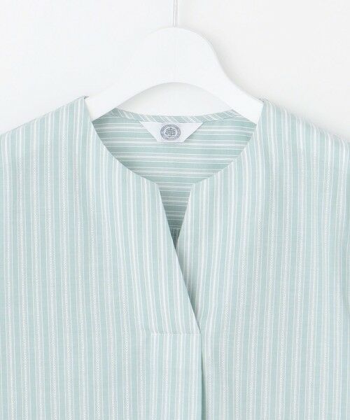 J.PRESS / ジェイプレス シャツ・ブラウス | 【洗える】BEZ 空羽ストライプ クルーネック ブラウス | 詳細11