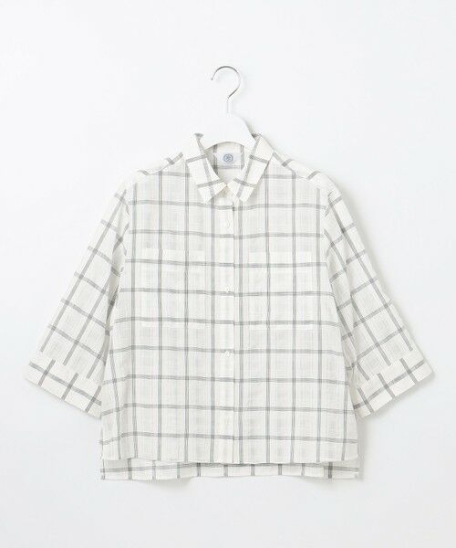 J.PRESS / ジェイプレス シャツ・ブラウス | 【洗える】SHEER チェック シャツ ブラウス | 詳細2
