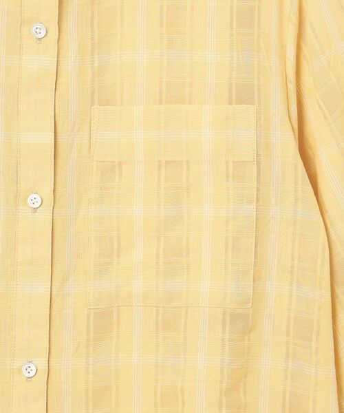 J.PRESS / ジェイプレス シャツ・ブラウス | 【洗える】SHEER チェック シャツ ブラウス | 詳細10