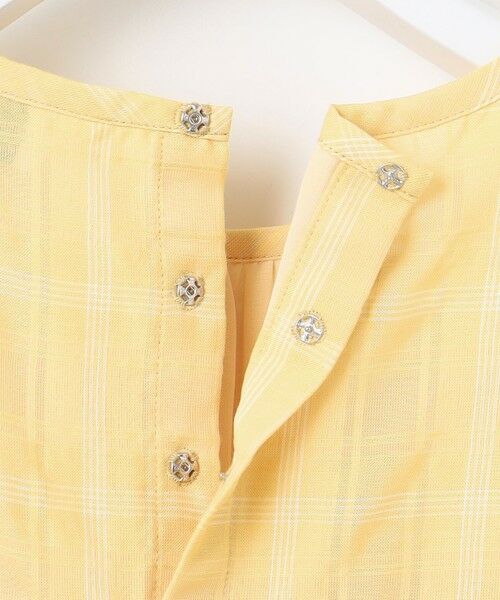 J.PRESS / ジェイプレス シャツ・ブラウス | 【洗える】SHEER チェック フレアスリーブ ブラウス | 詳細13