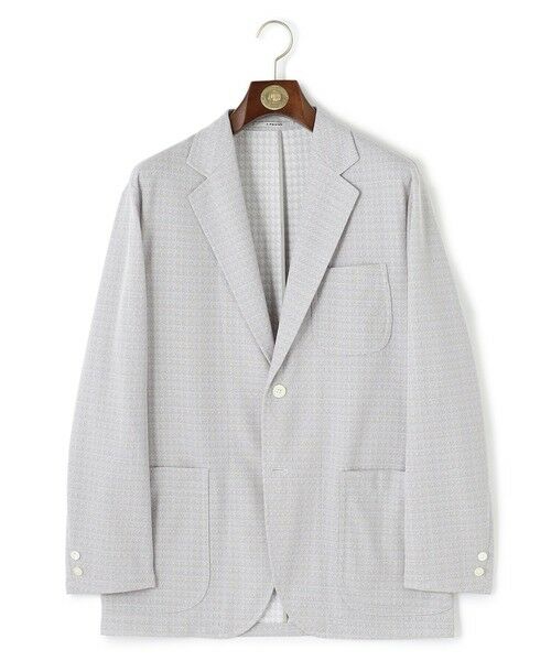 J.PRESS / ジェイプレス テーラードジャケット | シャツの軽快さ×ジャケットの上品さ【 盛夏対応 / 軽量 / 洗える / 高通気性】千鳥レース サマージャケット | 詳細4