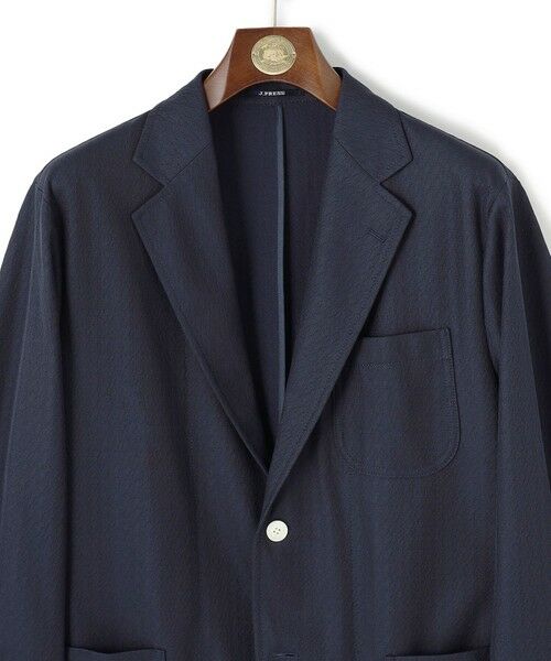 J.PRESS / ジェイプレス テーラードジャケット | シャツの軽快さ×ジャケットの上品さ【 盛夏対応 / 軽量 / 洗える / 高通気性】千鳥レース サマージャケット | 詳細13