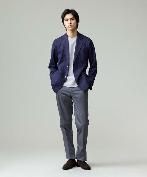 J.PRESS / ジェイプレス テーラードジャケット | シャツの軽快さ×ジャケットの上品さ【 盛夏対応 / 軽量 / 洗える / 高通気性】千鳥レース サマージャケット | 詳細9