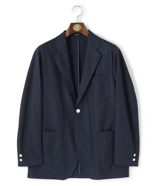 J.PRESS / ジェイプレス テーラードジャケット | シャツの軽快さ×ジャケットの上品さ【 盛夏対応 / 軽量 / 洗える / 高通気性】千鳥レース サマージャケット | 詳細11