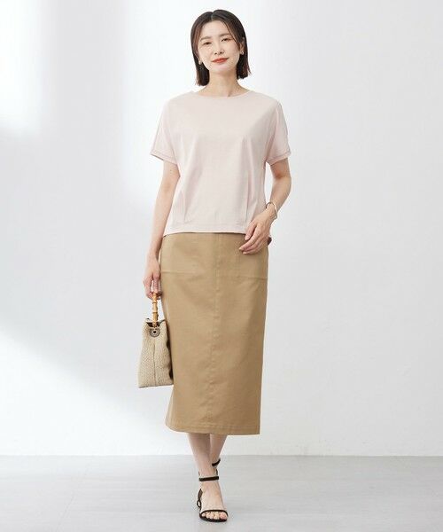 J.PRESS / ジェイプレス カットソー | 【WEB限定カラーあり・洗える】コットンスムース フレンチスリーブ カットソー | 詳細11