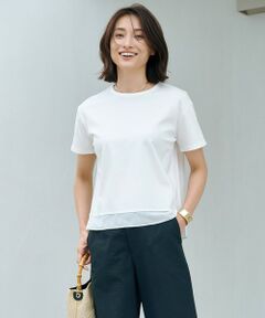 743* 新品今季新作 ジェイプレス レディース シュノワデシン カットソー L ジェイ プレス レディス J.PRESS LADIES シュノワデシン