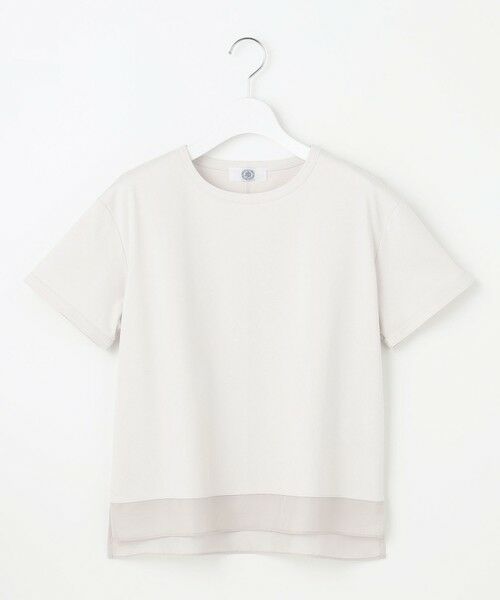 J.PRESS / ジェイプレス カットソー | 【WEB限定カラーあり・洗える】コットンスムース シアーデザイン カットソー | 詳細12