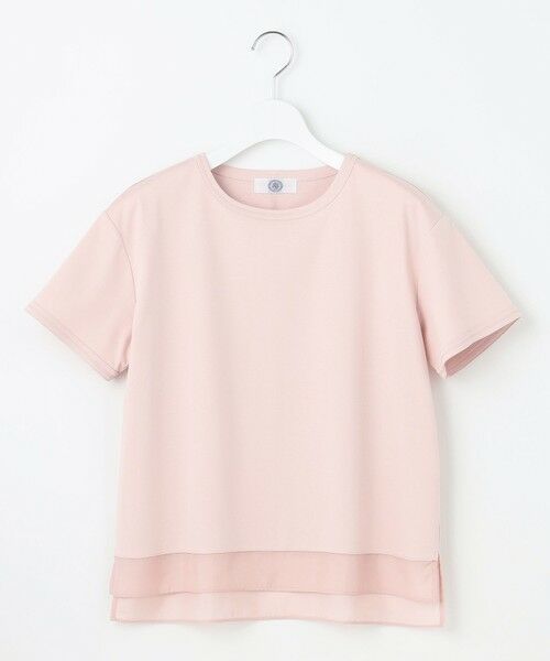 J.PRESS / ジェイプレス カットソー | 【WEB限定カラーあり・洗える】コットンスムース シアーデザイン カットソー | 詳細14