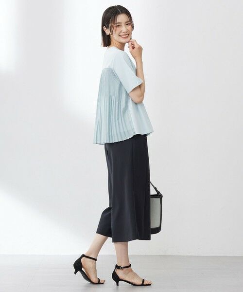 J.PRESS / ジェイプレス カットソー | 【洗える】コットンスムース バック プリーツ カットソー | 詳細10