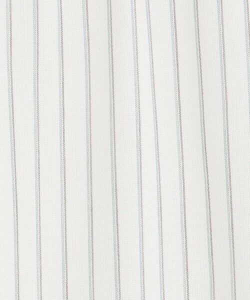 J.PRESS / ジェイプレス カットソー | 【洗える】シアーストライプ&チェック ブラウスライク カットソー | 詳細3