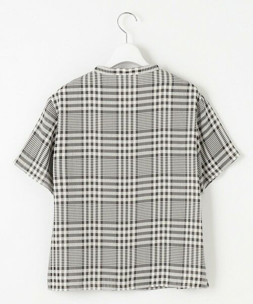 J.PRESS / ジェイプレス カットソー | 【WEB限定カラーあり・洗える】シアーチェック カットソー | 詳細8