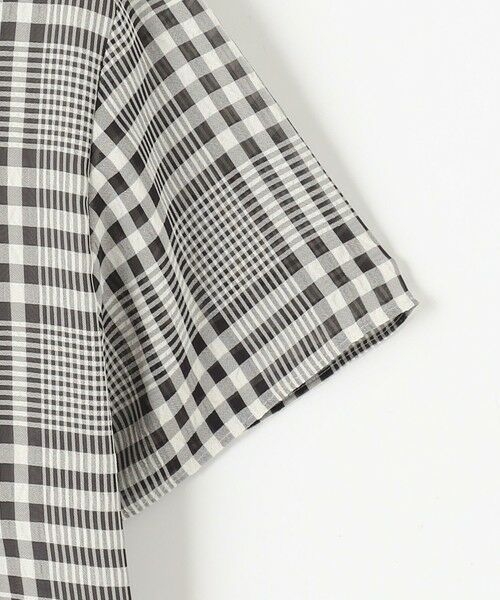 J.PRESS / ジェイプレス カットソー | 【WEB限定カラーあり・洗える】シアーチェック カットソー | 詳細10