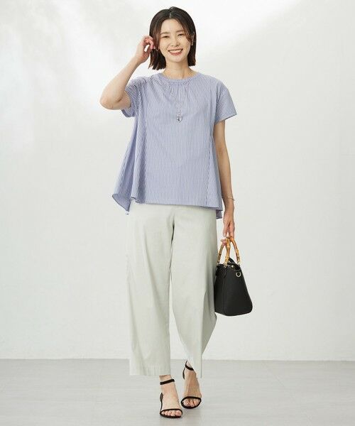 J.PRESS / ジェイプレス カットソー | 【WEB限定・洗える】ストライプジャージー フレア カットソー | 詳細11