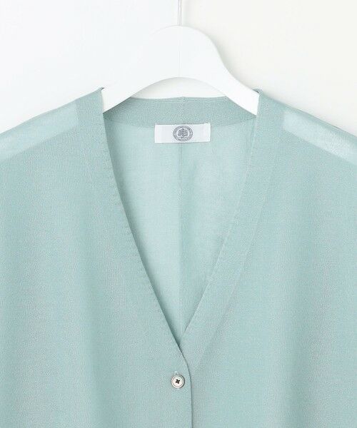 J.PRESS / ジェイプレス カーディガン・ボレロ | 【WEB限定カラーあり・洗える】SHEER LIGHT KNIT Vネック カーディガン | 詳細15