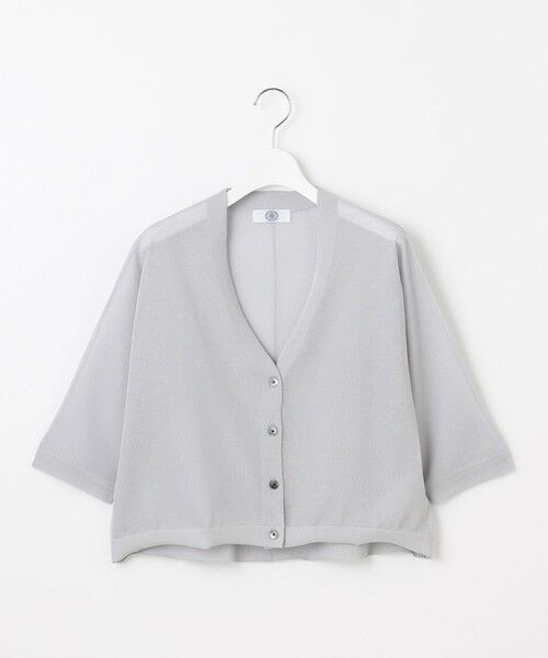 J.PRESS / ジェイプレス カーディガン・ボレロ | 【WEB限定カラーあり・洗える】SHEER LIGHT KNIT Vネック カーディガン | 詳細24