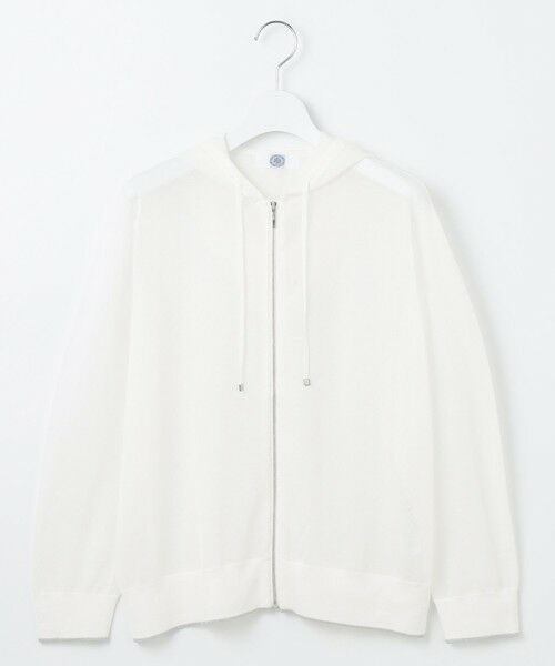 J.PRESS / ジェイプレス パーカー | 【WEB限定カラーあり・洗える】SHEER LIGHT KNIT ラメ パーカー | 詳細3