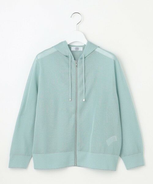 J.PRESS / ジェイプレス パーカー | 【WEB限定カラーあり・洗える】SHEER LIGHT KNIT ラメ パーカー | 詳細23