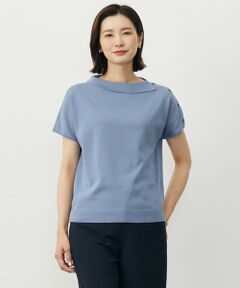 J.PRESS / ジェイプレス ニット・セーター | 【洗える・抗菌防臭】COTTON POLYESTER 襟付き ニット