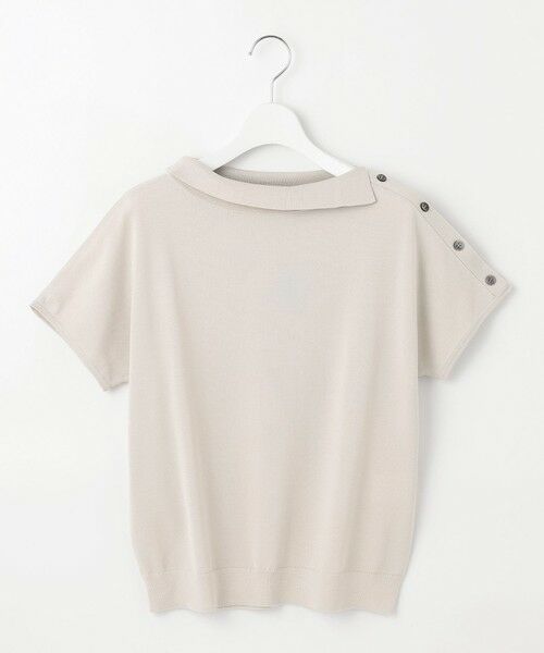 J.PRESS / ジェイプレス ニット・セーター | 【洗える・抗菌防臭】COTTON POLYESTER 襟付き ニット | 詳細12