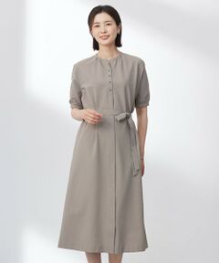 J.PRESS / ジェイプレス ロング・マキシ丈ワンピース | 【洗える・吸水速乾】DRYライトサッカー ワンピース